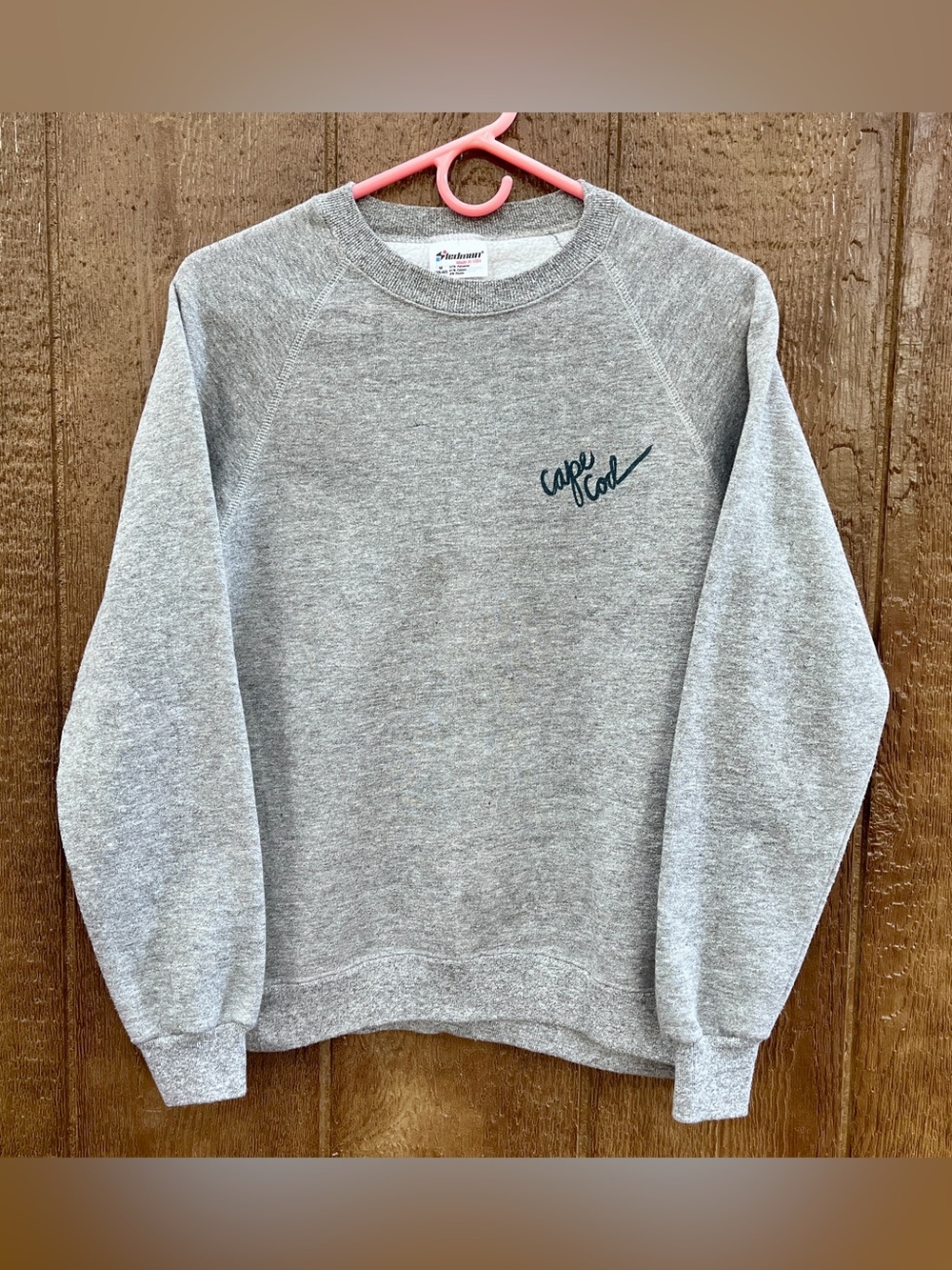 Vintage Gray Stedman Cape Cod Sweatshirt Size Medium - runs small